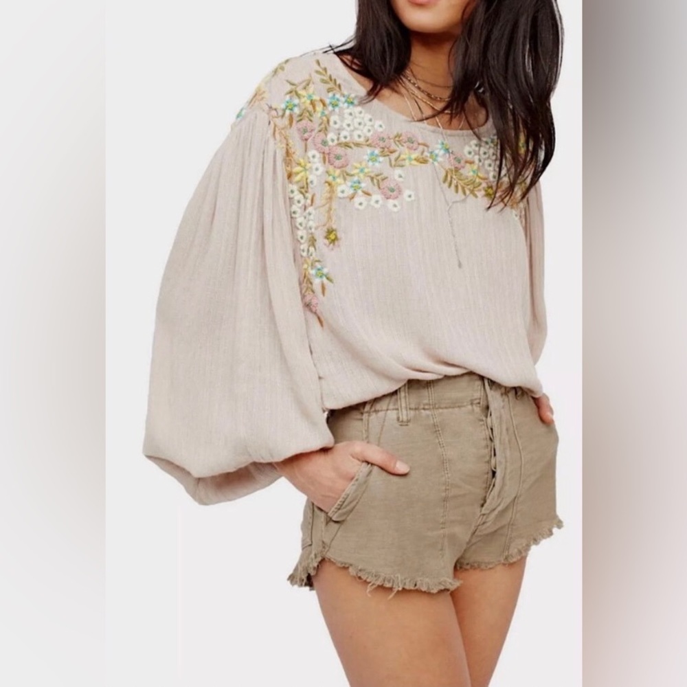 Free People Raw & Patched Shorts - Picture 11 of 13